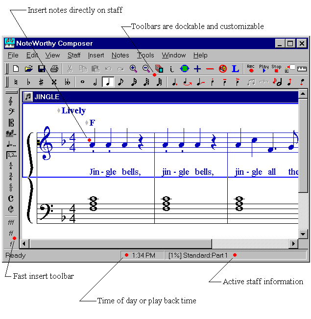 Нота плеер. Нотный редактор noteworthy. Noteworthy Composer 1.75. Noteworthy Composer 2.75 на русском. Noteworthy Composer история создания.